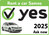 yes Rent a car Samos is an english spoken company on the greek island Samos yes Rent a car Samos. Hire a reliable car in Pythagorion, Ireon, Votsalakia, Samos, Balos, Kerveli, Agios Konstantinos or Kokkari. Incl. a proper insurance and an attractive price. Also direct at Samos airport.