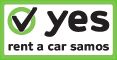 Samos Autovermietung yes rent a car Samos ist eine deutschsprachige Autovermietung auf der griechischen Insel Samos. Autovermietung yes rent a car Samos. Ein zuverl&auml;ssiges Auto mieten in Pythagorion, Ireon, Votsalakia, Samos, Mykali, Balos, Karlovassi, Posidonio, Kerveli, Agios Konstantinos oder Kokkari. Mit Vollkaskoversicherung ohne Selbstbeteiligung und zu ehrlichen Preisen. Auch direkt ab Samos Flughafen das Auto zu mieten.