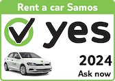 yes Rent a car Samos is an english spoken company on the greek island Samos yes Rent a car Samos. Hire a reliable car in Pythagorion, Ireon, Votsalakia, Samos, Balos, Kerveli, Agios Konstantinos or Kokkari. Incl. a proper insurance and an attractive price. Also direct at Samos airport.